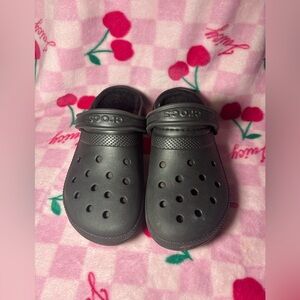 Classic Fuzz-Lined Clog Crocs